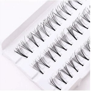 Cilios Postiços  Real LoveTufos com nó 14mm