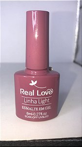 Esmalte em Gel Real Love Linha Light p116 nude rosa 1