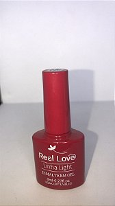 Esmalte em Gel Real Love Linha Light p047 vermelho