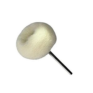 Broca Escova De Polir Unhas Alongamento Gel Fibra Branca