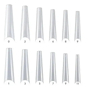 tips bailarina extra longa helen color 100 transparente