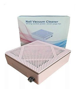 sugador coletor pó grelha unhas em gel nail rosa