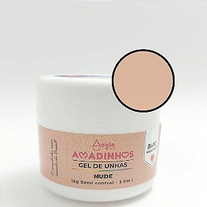 Gel Amadinho Aegla Pro - 15g - Cor:NUDE LOVE