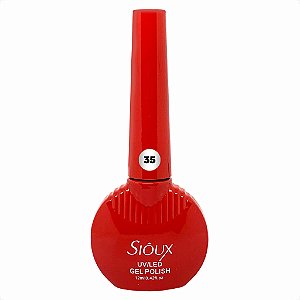 Esmalte em Gel Uv Led Gel Polish 12ml Sioux 36 vermelho