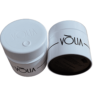 POTE VOLIA ECO BRANCO COM O FUNDO PRETO 30G