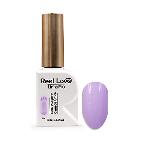 Esmalte em Gel Camada Única Linha Pro 10ml - Real Love 26 lilas