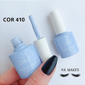 Esmalte Em Gel D&Z uv/gel 410 AZUL CINDERELA