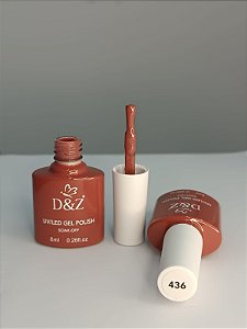 Esmalte Em Gel D&Z uv/gel 436 nude rose