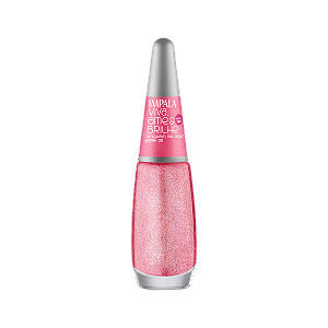 ESMALTE IMPALA VIVA AME E BRILHE GLITER 3D NINGUEM ME SEGURA