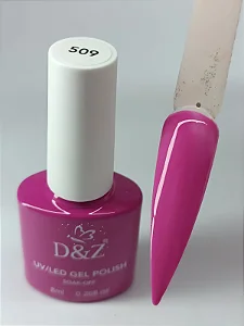 esmalte em gel D&Z 509 rosa