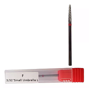 Broca Tungstenio 3/32 Small Umbrella L Vermelho