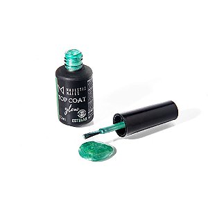 Top Coat Glow Selante Alto Brilho Majestic 10ml