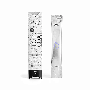 Top Coat Volia Sache Eggshell Matte 9g Refil Brilho Selante