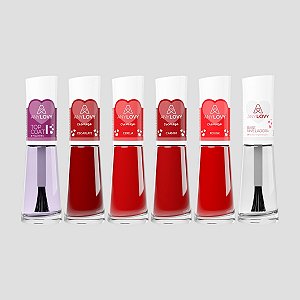 Esmalte anylovy cremoso rouge 8ml
