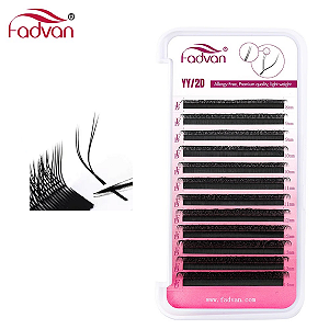 Cilios Fadvan Lashes YY 0.07L 8-12mm mix 2D To be the No.1