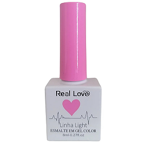 Esmalte Em Gel Color Light Real Love 122 Rosa Pink
