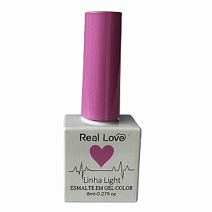 Esmalte Em Gel Color Light Real Love 165 Rosa Chiclete