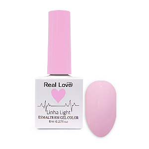 Esmalte Em Gel Color Light Real Love 162 Rosa Bebe