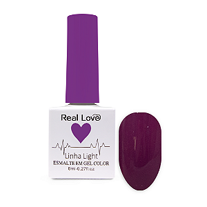 Esmalte Em Gel Color Light Real Love 107 Roxo