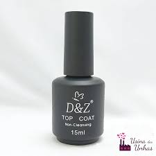 top coat d&z preto preparador para unhas 15 ml