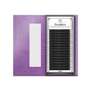 Cílios Decemars Premium Volume Russo fio a fio 0.12D 12mm