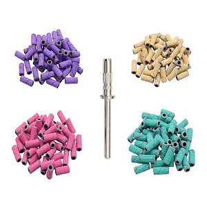 Refil Brocas Mandril Fininho Longo Roxo Gramatura 80 c/ 30un