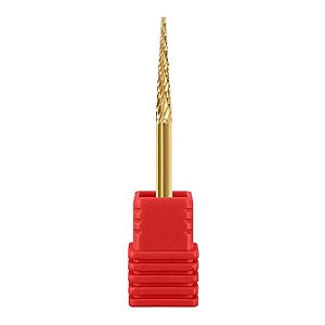 Broca Tungstenio 3/32 Small Cone F Dourada Vermelho