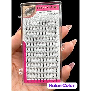 Tufinho Cilios Postiços Helen Color 6D 0.07D Mix
