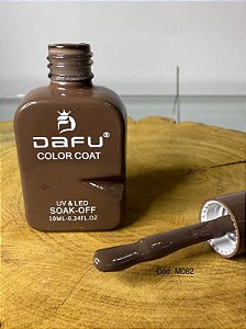 esmalte em gel dafu m082 marrom