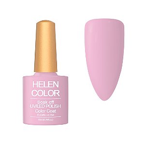 esmalte em gel helen color 110 rosa