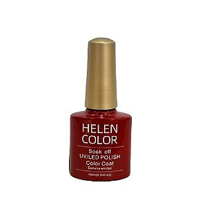 Esmalte Em Gel Helen Color Vermelho #143