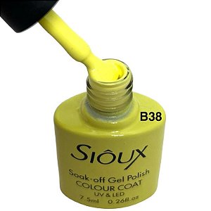 Esmalte Em Gel Sioux b 38 amarelo