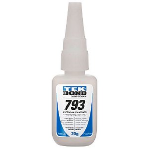 cola tek bond 725 20g grande multiuso unha baixa viscosidade