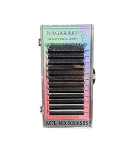 Cílios Nagaraku Curvatura 0.07L 12mm sgs msds