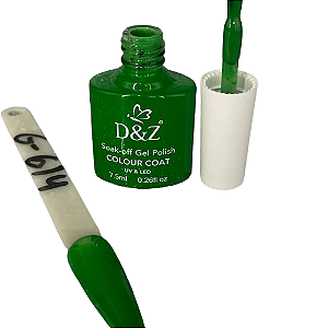 esmalte em gel D&Z 614 verde