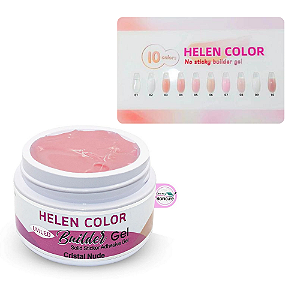 gel sólido helen color 15g cristal pink purple