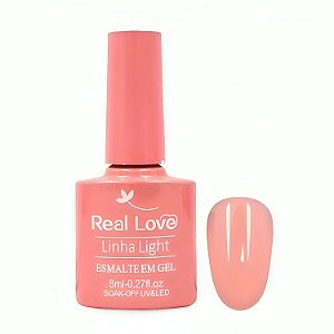 esmalte em gel real love 013 rosinha