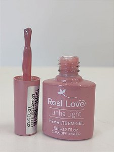 Esmalte em Gel Real Love Linha Light p015