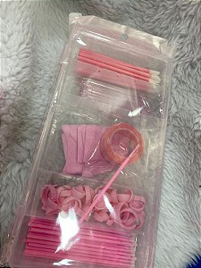 KIT LASH PORTÁTIL - CAIXA ORGANIZADORA DE FERRAMENTAS PARA CÍLIOS