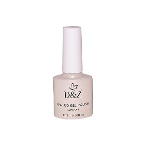 esmalte d&Z 136 dourado com glitter