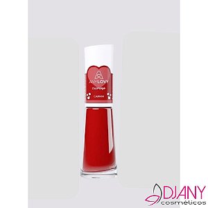 esmalte anylovy cremoso vermelho 8ml