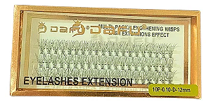 cilios tufinho dafu 10p 0.10d 12mm
