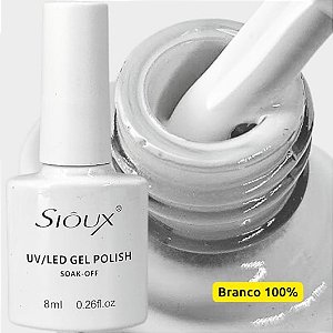 esmalte em gel sioux 8ml white(branco)