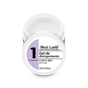 gel de unha para alongamento sculping Real love 15ml 1transparent
