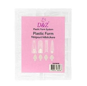 Molde F1 4 Formatos + Molde Silicone Reversa 144 Peças - D&z Transparente