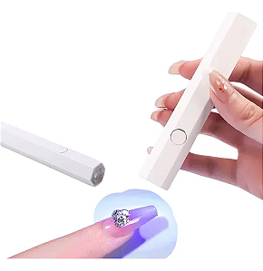 Lanterna Cabine Led Uv Usb Seca Unha Esmalte Em Gel