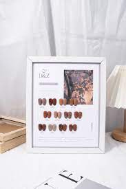 kit 12 cores coleção cacau luxo d&Z