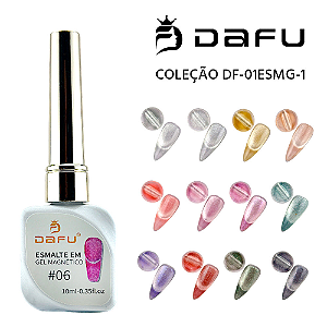 Esmalte em Gel Magnetico Dafu Cores sortidas 10ml