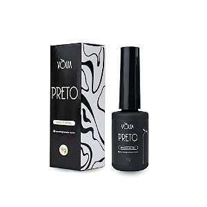 esmalte em para unhas gel volia preto 9g
