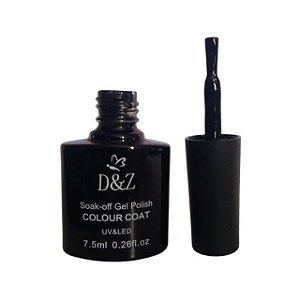 Esmalte Em Gel D&Z uv/gel 640 preto